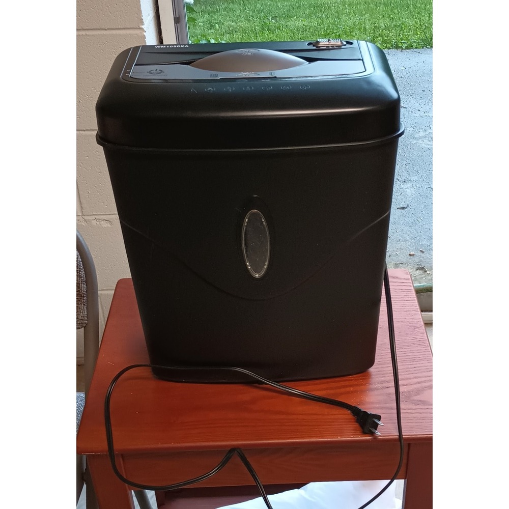 Aurora WM1050XA Paper Shredder 10 Sheet Cross Cut Home Office Credit Card